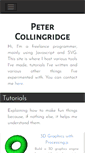 Mobile Screenshot of petercollingridge.co.uk